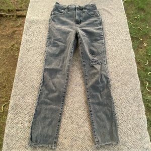 Black Jeans Perfect Vintage Jean Madewell size 23 000